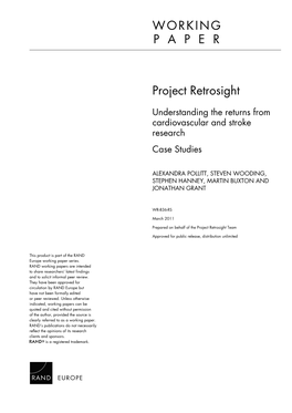 Project Retrosight: Understanding the Returns from Cardiovascular And