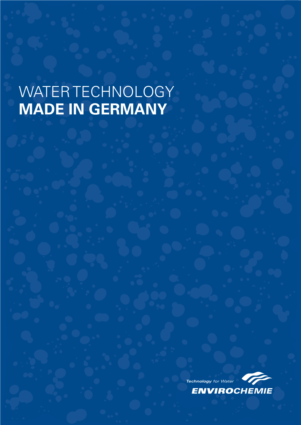 Water Technology Made in Germany Products, Components, Individual Parts, Employees, Research, All Made in Germany