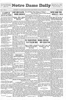 Notre Dame Daily 1924-01-06