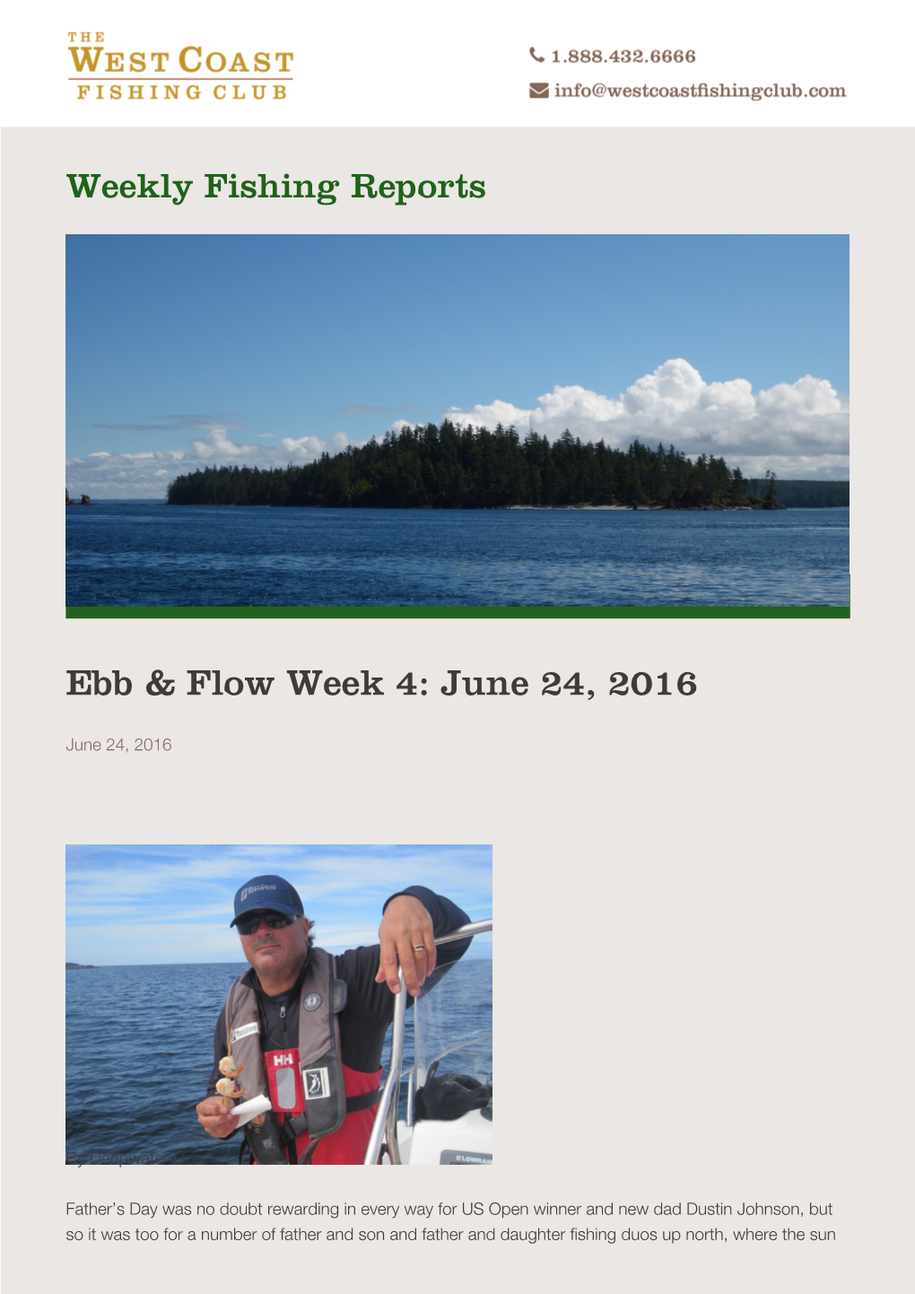 Fishing Reports