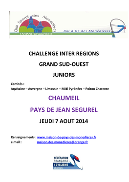 Chaumeil Pays De Jean Segurel Jeudi 7 Aout 2014