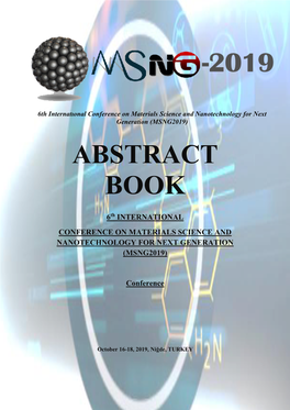 Msng2019 Abstract Book