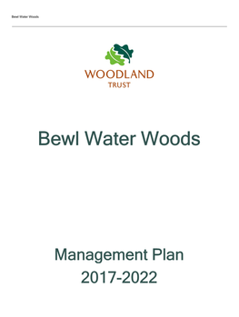 Bewl Water Woods