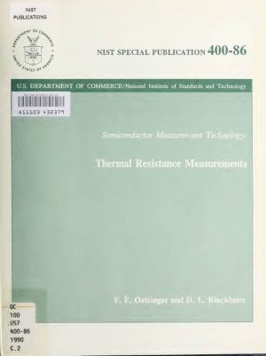 Thermal Resistance Measurements