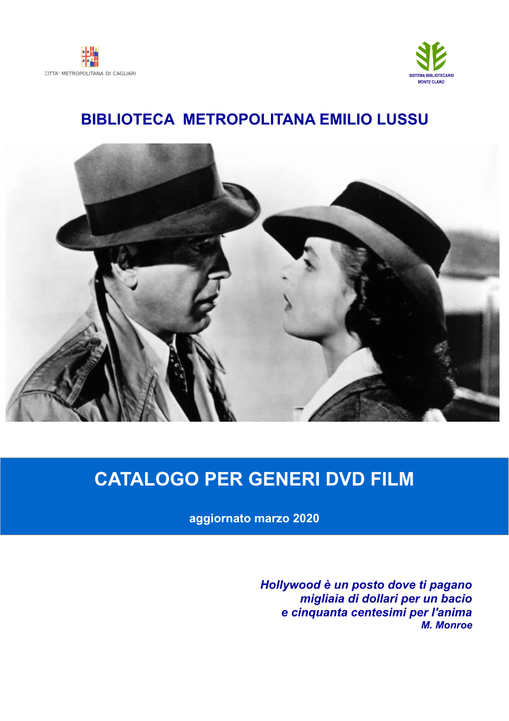 Catalogo Per Generi Dvd Film