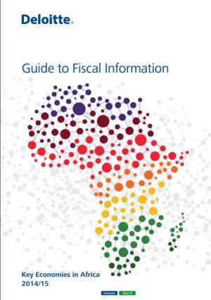 Guide to Fiscal Information