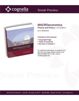 Macroeconomics Theory and Policy | 3Rd Edition by B