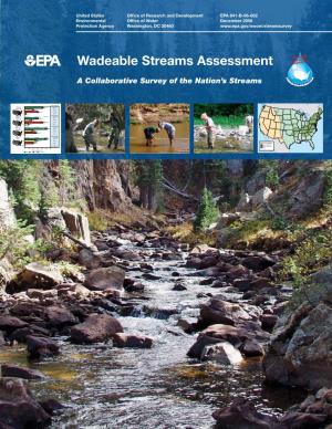 Wadeable Streams Assessment: a Collaborative Survey of the Nation's