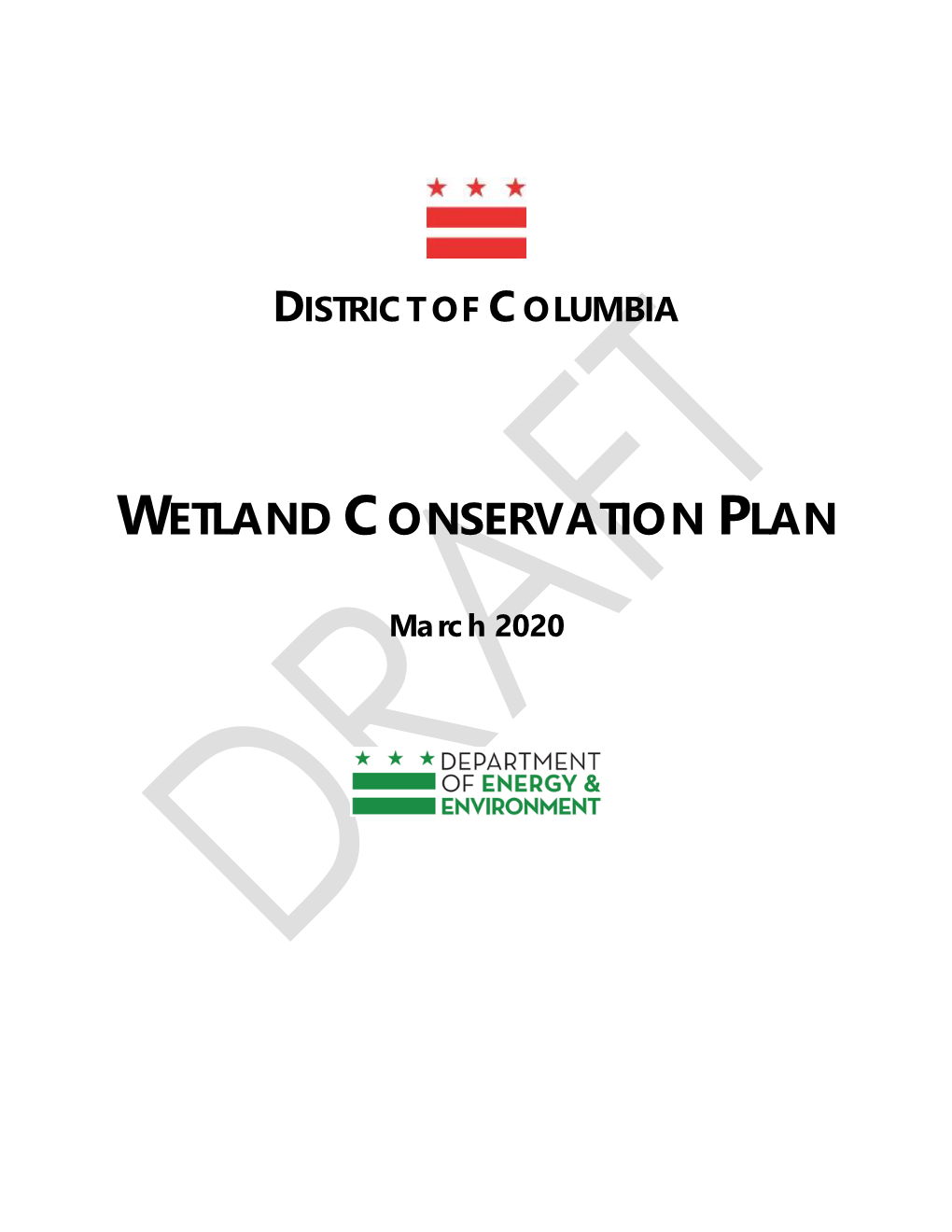 Wetland Conservation Plan