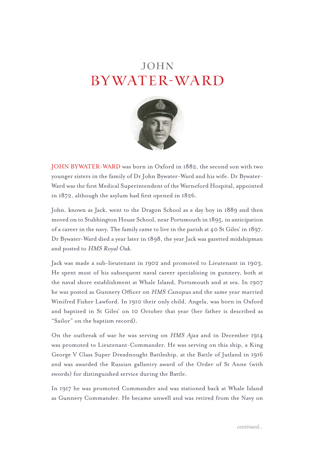 John Bywater-Ward