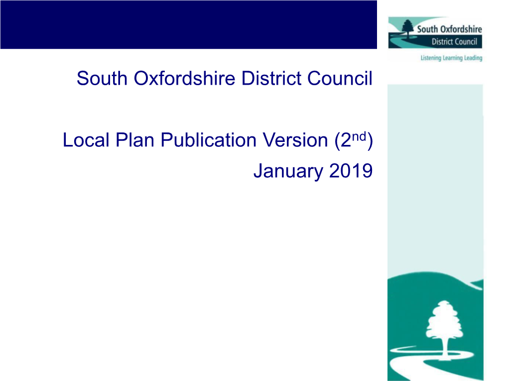 South Oxfordshire District Council Local