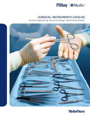Surgical Instruments Catalog German Engineering