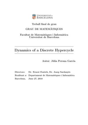 Dynamics of a Discrete Hypercycle