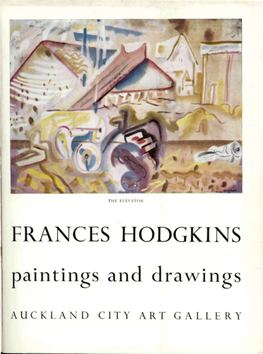 FRANCES HODGKINS Paintings and Drawings