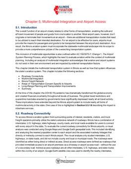 Chapter 5. Multimodal Integration and Airport Access