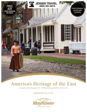 America's Heritage of the East