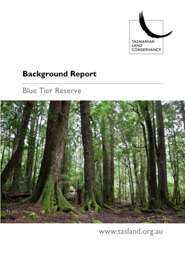 Blue Tier Reserve Background Report 2016File