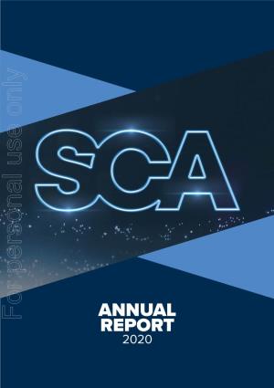 2020 Highlight Its Significantly Improved Balance Sheet and Strong Cash Flow, Along with Continuing Or Growing Demand for SCA’S Core Audio Products