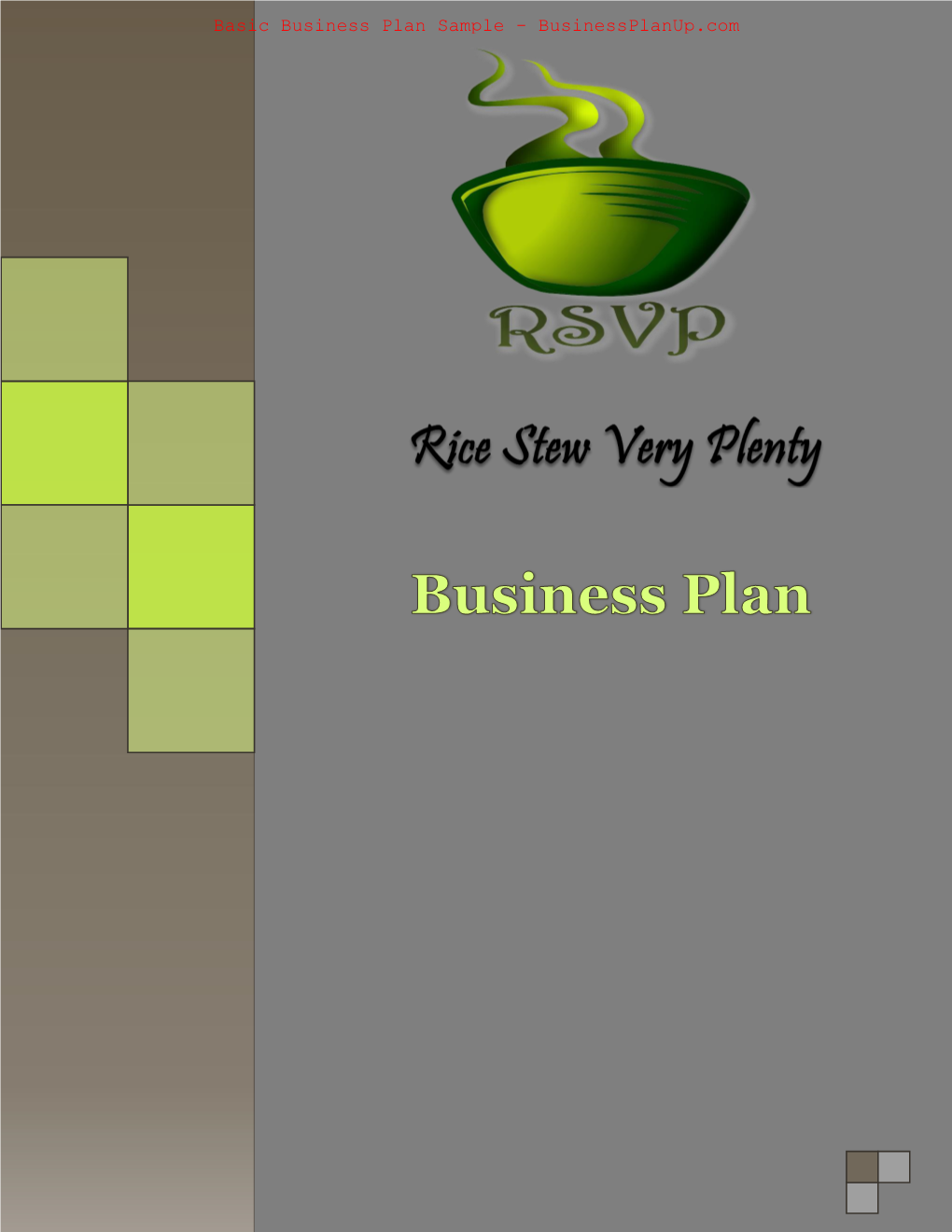 Basic Business Plan Sample - Businessplanup.Com