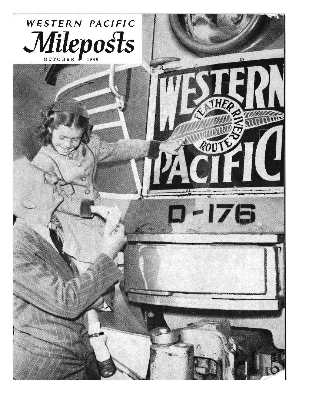 WP Mileposts Oct 1949 No. 3