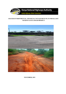 Njukini-Taveta Road Project November, 2019
