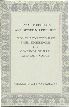 Royal Portraits and Sporting Pictures
