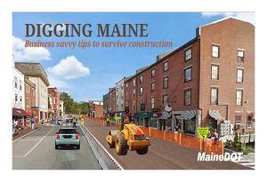 DIGGING MAINE Business Savvy Tips to Survive Construction
