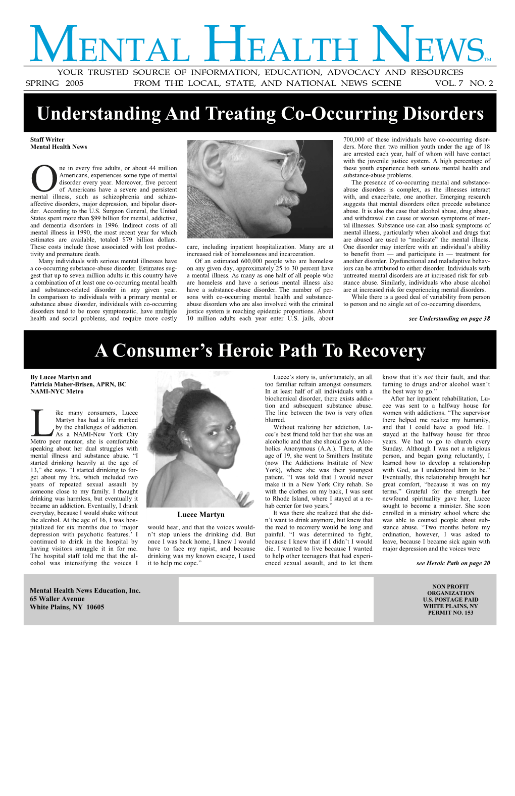 Mental Health News Spring 2005