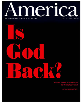 The National Catholic Weekly Oct. 5, 2009