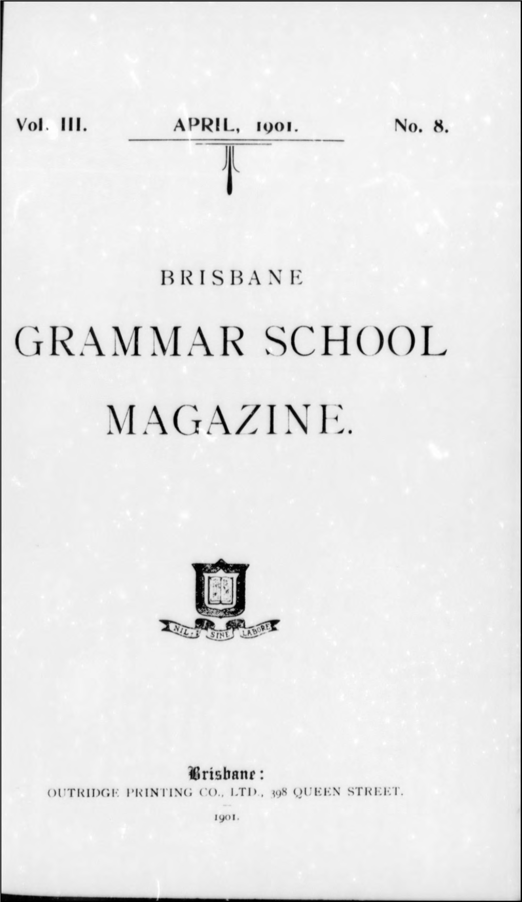 Grammar School Magazin E