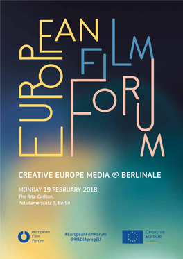 Creative Europe Media @ Berlinale