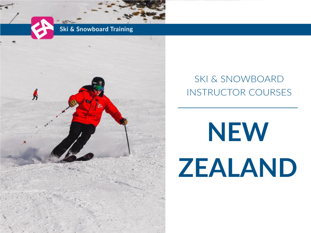 Ski & Snowboard Instructor Courses