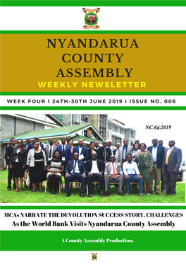 NYANDARUA COUNTY ASSEMBLY Issue 6
