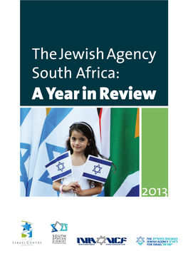 The Jewish Agency South Africa: a Year in Review