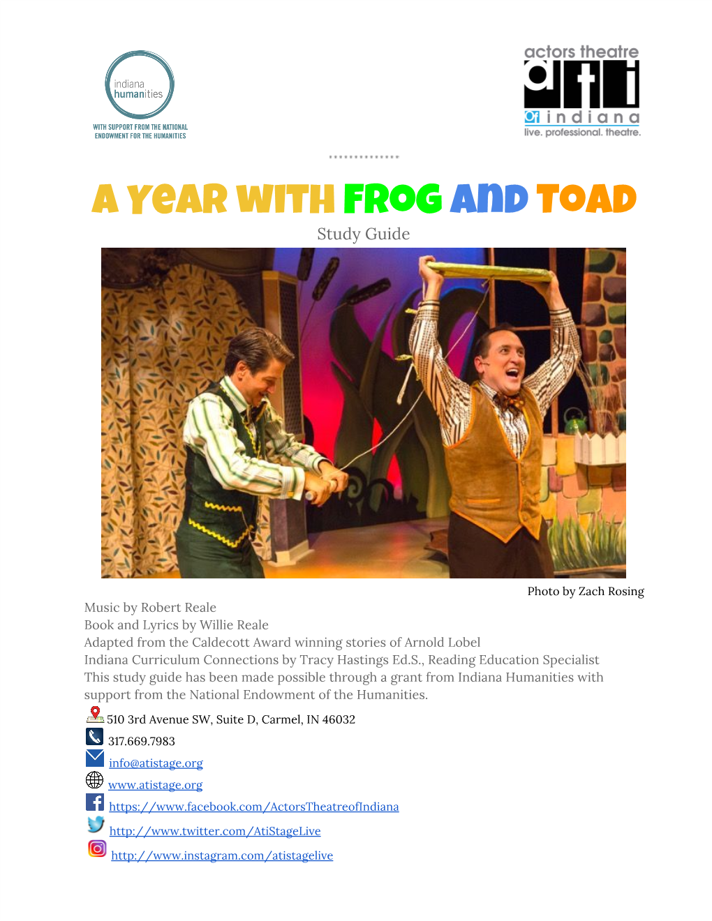 A Year With​ ​Frog ​And ​Toad