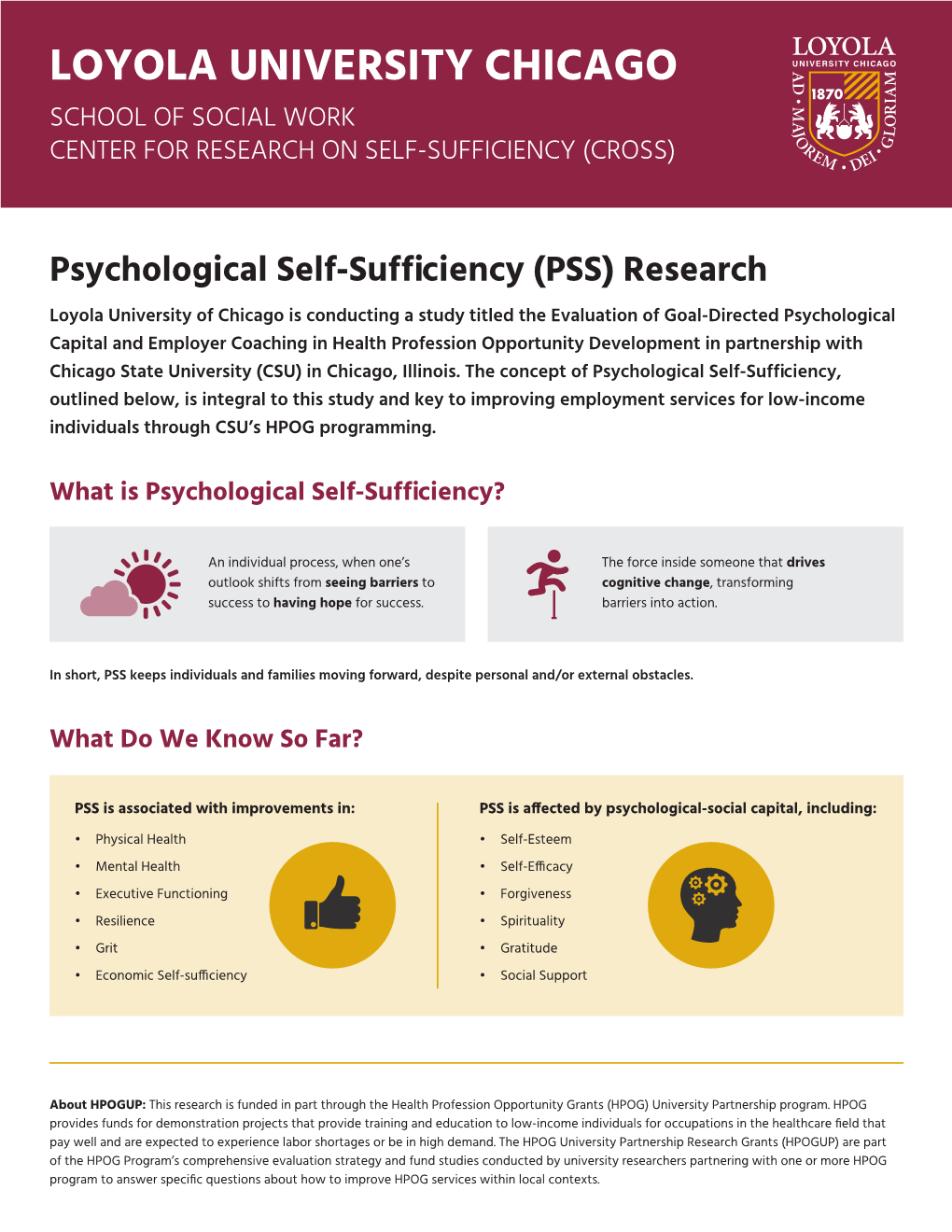 Psychological Self-Sufficiency