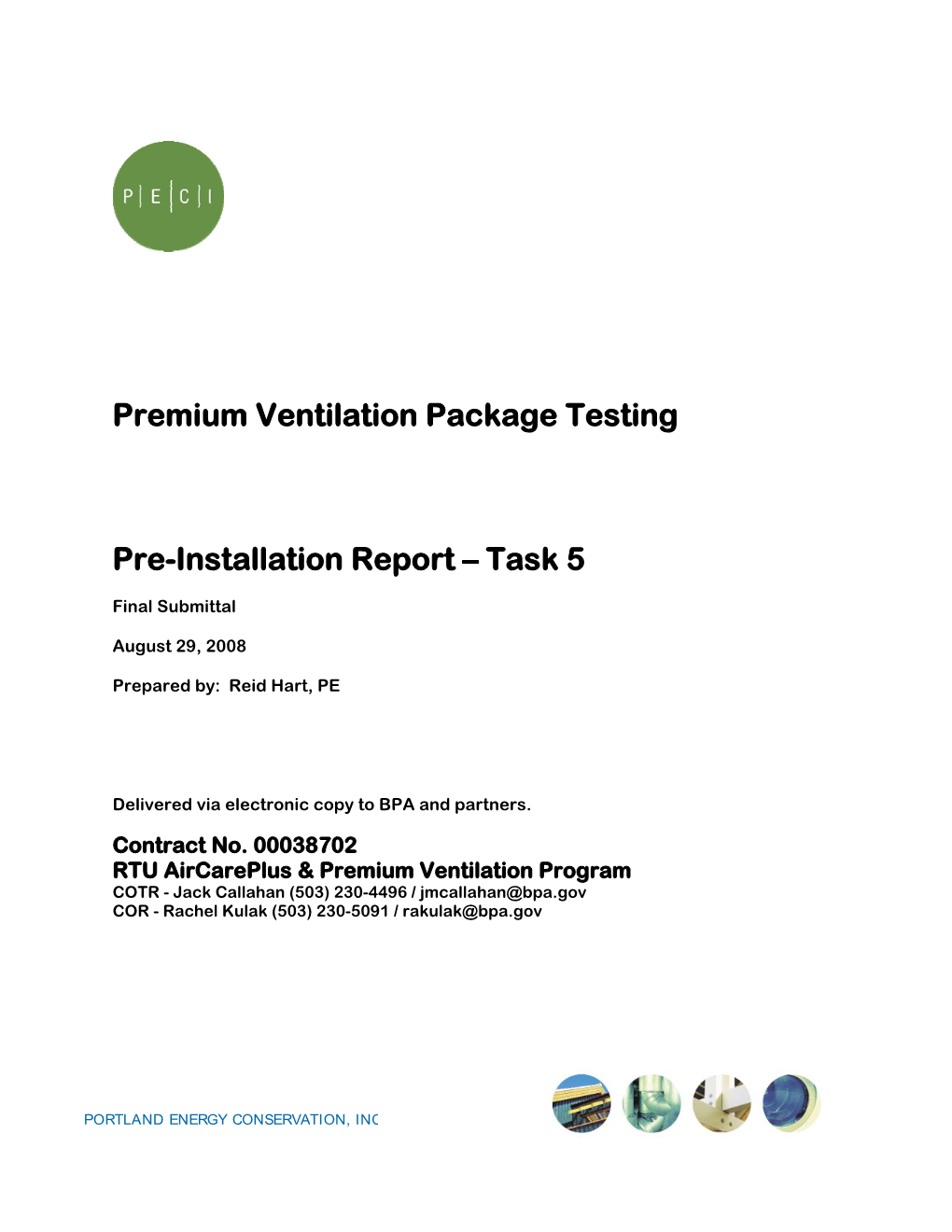 Premium Ventilation Package Testing