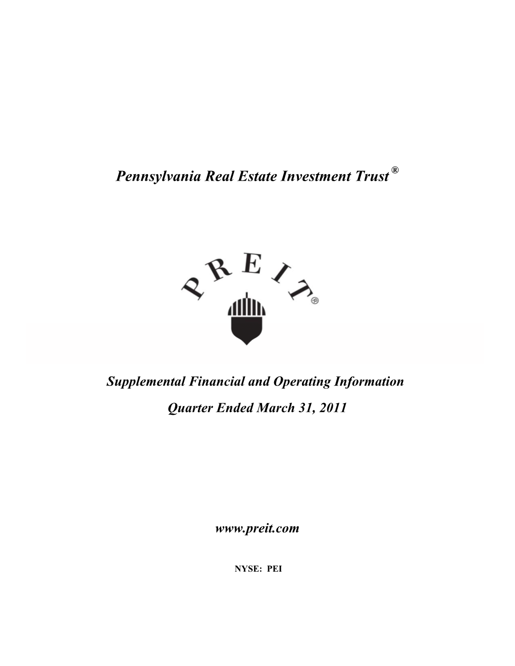 Pennsylvania Real Estate Investment Trust ®