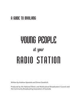 NEMBC Guide to Involving Young People at Your Station