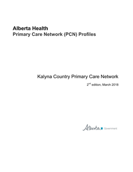 Kalyna Country Primary Care Network