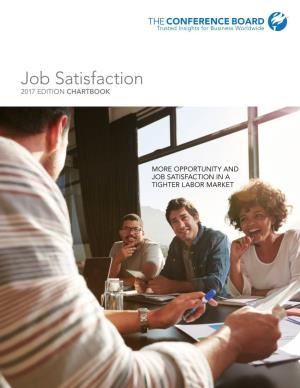 Job Satisfaction 2017 EDITION CHARTBOOK