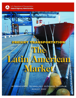 Freight Transportation: the Latin American Market August 2003 6