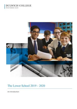 The Lower School 2019 - 2020