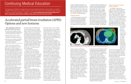 Accelerated Partial Breast Irradiation