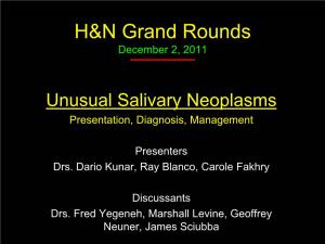 H&N Grand Rounds