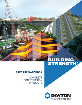 Precast Handbook Concrete Construction Products