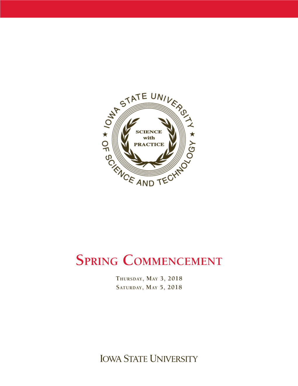 Spring Commencement