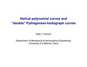 Helical Curves and Double Pythagorean Hodographs