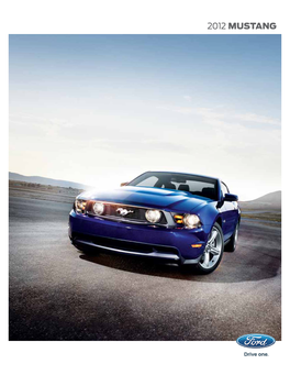 2012 Ford Mustang Brochure