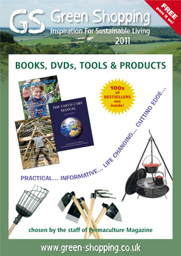 BOOKS, Dvds, TOOLS & PRODUCTS
